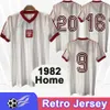 1982 Boniek Retro Mens Soccer Jerseys Stefan Majewski Home Football Shirts National Team Short Sleeve Uniforms