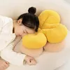 リビングルームのための枕の花ぬいぐるみソファオフィスチェアバックソフトバックレスト睡眠ベッドルームの装飾