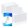 Enveloppe-cadeau 150 PACK CARTES PVC BLANCS AVEC SLOT PUCH NORME CR80 30MIL PLASTIQUE PLASTIQUE PLUS ID BADGE VERTICAL