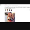 50st japansk fjäril band kristall nagel charms 3d hjärta diamant smycken för naglar konst manikyr design tillbehör 1528 cm 240426