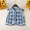 Women's Tanks Womens Florals Crochets Vests Lightweight Open Front Sleeveless Cardigans Drop