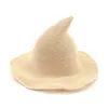 Witch 1 Woolen Modern Women PCS Lady Made From Fashionable Sheep Wool Halloween Festival Party Hat Sep02