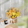 装飾的な花カモミールシルク人工花