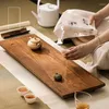 TEA TRAYS RECTANGULAR BAMBUS SET DRAINAGE JAPANSKA KONTOR KINSLIPA NONSLIP Modern restaurang Bambus Bandejas Husmöbler