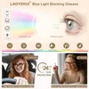 Солнцезащитные очки рамы Senta Clear Lens Women Men Men Retro Tie-Dye круглые очки Antiestrain UV Filter Рецепт миопические очки