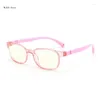 O occhiali da sole cornice anti -occhiali a blu leggeri per bambini Goggles UV
