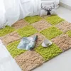 Tapis longs tas coutures de tapis dortoir chambre tatami en peluche puzzle de puzzle à la maison carton baie fenêtre de vitre