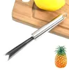 Acier en acier inoxydable PEPELER PEPEUR ESEAPLE PIEAPPLE REPLOVER DE GRAINES Easy Cleaning Fork Fruit Tools Accessoires de cuisine XBJK20033407201