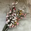 Decorative Flowers 125CM Artificial Plum Blossom Wedding Decoration Scene Layout Tree Flower Living Room Gardening Garden Plants