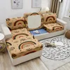 Couvriers de chaise 1/2/3/4 SeaterS Divination Type Sofa Seat Seat Elastic Polyester Fabric Corner Covers pour le décor de salon