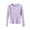 Pull à tricot pour femmes avec la machine Bottom No Pilling Saidding Sincall Smalling Spring and Automne Clothing