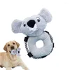Köpek giyim köpek çiğneme oyuncakları diş çıkarma için oyuncaklar yumuşak peluş gıcırtılı agresif ses ipi