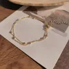 Очаровательные браслеты высококачественный элегантный модный золотой цвет маленький шариковый браслет для женщин с манжетой, цепочка, ювелирные изделия украшения