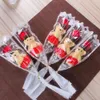 Rose Künstliche Blumensimulation Seife für Valentinstag Party Single Bouquet Geschenk FY2448 SS1205