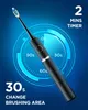 Fairywill P11 Sonic Whitening Elett Toothbrush充電式USB充電器Ultra強力な防水8ヘッドと1旅行ケース240511