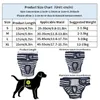 Habitant pour chiens shorts féminins lavables Pantalons de couches réutilisables