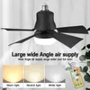 Ceiling Fan With Light Remote Control Dimmable 30W E27 Base Modern Smart Wireless Fans Lighting For Bedroom And Living Room