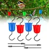 Other Bird Supplies Hummingbird Feeder Guard Moat Flower Feeders Hooks For Outdoor Garden With Brush