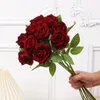 Decorative Flowers Artificial Flower Christmas Backyard & Garden Decoration And Table Accessories For Home Bridal Wedding Ideas Holiday