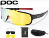 Gotowy Stock2021 Nowe okulary przeciwsłoneczne UV400 Kolarstwo spolaryzowane POC Crave 4 soczewki 9327096