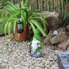 Minimaliste de jardin extérieur disposition créative naine décoration de lumière solaire elfe
