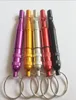 100pcslot Fast Pet Dog Training Wheistle Keyring Aluminum Dog Whistle с боксом таблеток 7712 мм может настроить логотип1861414