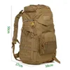 Zaino da 50l tattico militare all'aperto per l'uomo arrampicarsi camuffando zaino impermeabile dell'esercito sportivo campeggio da viaggio da viaggio da viaggio in campeggio