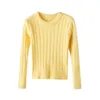 Pull à tricot pour femmes avec la machine Bottom No Pilling Saidding Sincall Smalling Spring and Automne Clothing