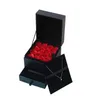 Simulação Rose Soap Flower With Box Wedding Souveniry Day Gift Annody Birthday Presente para Mãe T1911119773449