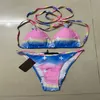 Bikini Designer Swimwear Bathing Beach Bikini Swimwear 50 Styles Sexy Womens Two Pice Set Wholesale 2 pièces Swimwear Taille S-XL G30