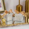 Confezionamento da regalo quadrato scatola da regalo telaio di cartone packaging dolce giorno di cioccolato di matrimonio caramelle per matrimoni scontatiq240511