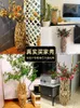 Vasos Creative Wooden Floor Grande Decoração da Decoração da sala de estar Floral Arrangem Floral