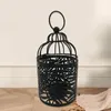 Świece wiszące uchwyty na ptak metal Vintage Lantern Tealeght Centerpieces Decor Doradship