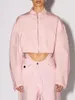 Giacche da donna 2024 Giacca estiva Summer Pink Short Coat Abbigliamento Vendite giovani reggiseno