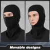 Fashion Face Masks Neck Gaïer Sports Full Mask Tactical Black Balaclava respirant cool Fishor Fishor Running Bicycle Q240510