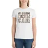 Polos kobiet Mój układ odpornościowy to Ho-Auto Awareness Humor T-shirt Summer Top Female Clothing Kobiety