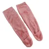 Женские носки плюшевые ноги теплее женские колена высокая комфортная спящая зимняя тапочка.