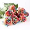 Rose Silk Wedding Artificial Floral Decor Bouquet Home Party Design Fleurs 0112