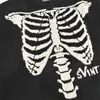 Kurtki męskie Sketon Bone Saint Knit Jacquard uszkodzony sweter mężczyźni Kobiety Najwyższej jakości Bluzy Ogółei Swetry H240508
