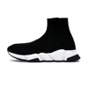 Designer Speed Trainer Mens Running Shoes Dames 2.0 Socks Shoes Triple White Black Red Men Casual Sneakers Dames Sport Jogging Zapatos
