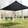 12 Pin Black Sunshade Net Anti-UV Garden Balcony Plant Shade Cover Net Outdoor Pergola Canopy Swimming Pool Sunshade Net Cloth 240507