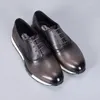 Sapatos casuais de luxo masculino tenadores de couro genuíno de couro confortável oxford vintage para homens ao ar livre calçados planos