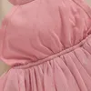 Robes de fille robe en mailles de bébé élégante