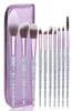 10pcs Makeup Brushes Set Kits Contour Foundation Foundation Blusher Making Brush Powder Power Bross Brush Soft Hair Cosmetic Tool avec en cuir1510869