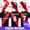 2023 24 River Plate Player Version Soccer Jerseys Maidana M. Suarez de la Cruz A. Palavecino Home 3rd Football Shirt Kort ärm uniform