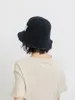 Модная шляпа ведра с волосами, прикрепленными к Womenshort Wavy Съемные наращивания волос, парики для лета/парик Springcap 240430