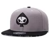 Golf Baseball Cap Snapback Close Flat Brim Matériau acrylique Réglable Ajustement Unisexe Tennis Hiphop Street Dancing Basketball Sport 1253356