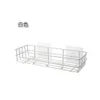 Cravate yi salle de bain non percutant les fournitures de toilette mural suspendu rangement de rangement gel de douche