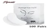 100pairspack Eye Care Pad Feuchtigkeitsspitzer Aufkleber Verpackungen Nicht -verwobene Flecken unter Pads Lash Gel Patches Ihr Etikett 5703797