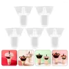 Disposable Cups Straws 5 Sets Plastic Food Cup Tumbler Convenient Drink Portable Compact Bowl Pp Supply Travel